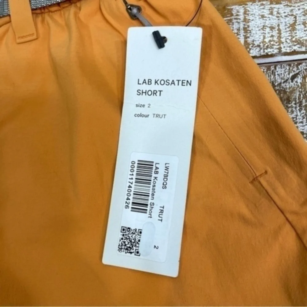 NWT Lululemon Athletica lab Kosaten Short lululemon lab Size 2 Color TRUT